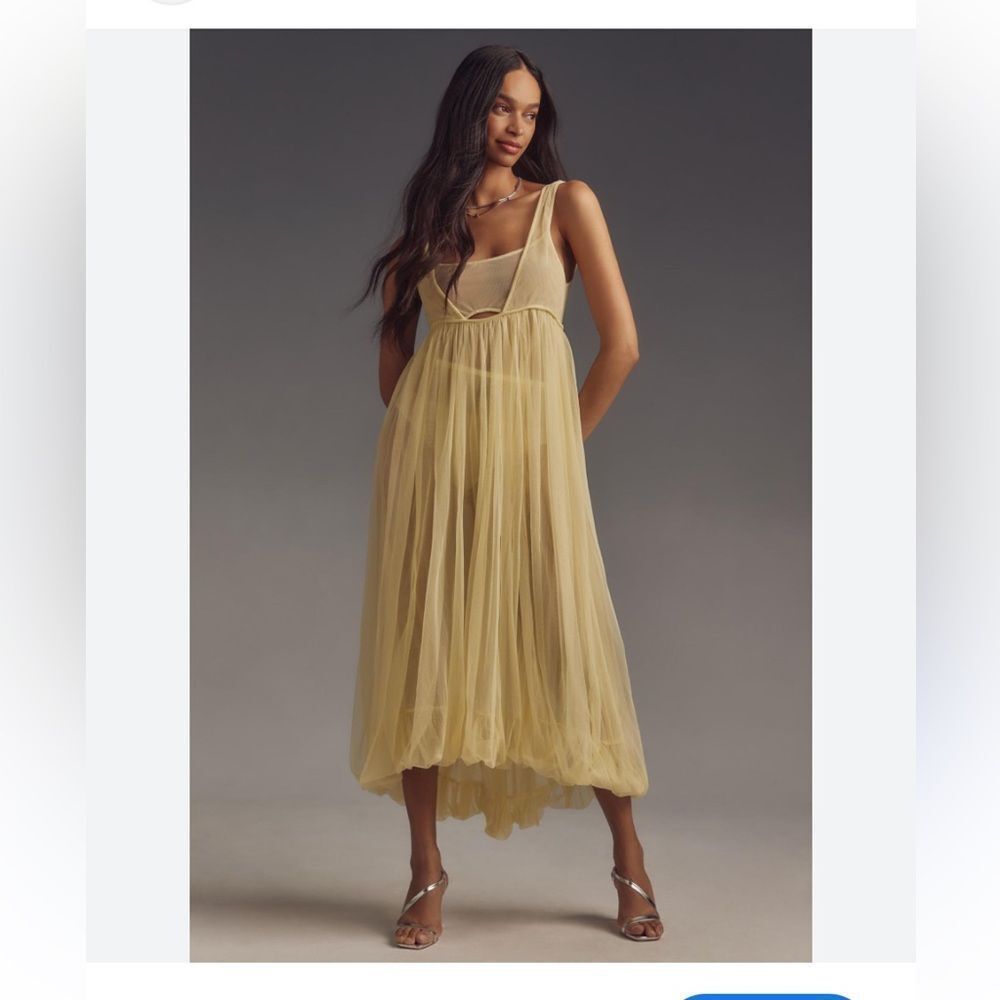 By Anthropologie
Sleeveless Bubble Sheer Dress size Medium - Picture 2 of 5